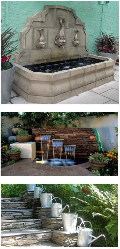 Pour faire fonctionner votre fontaine de jardin en circuit continu