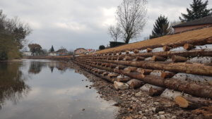 caissons de bois végétalisés