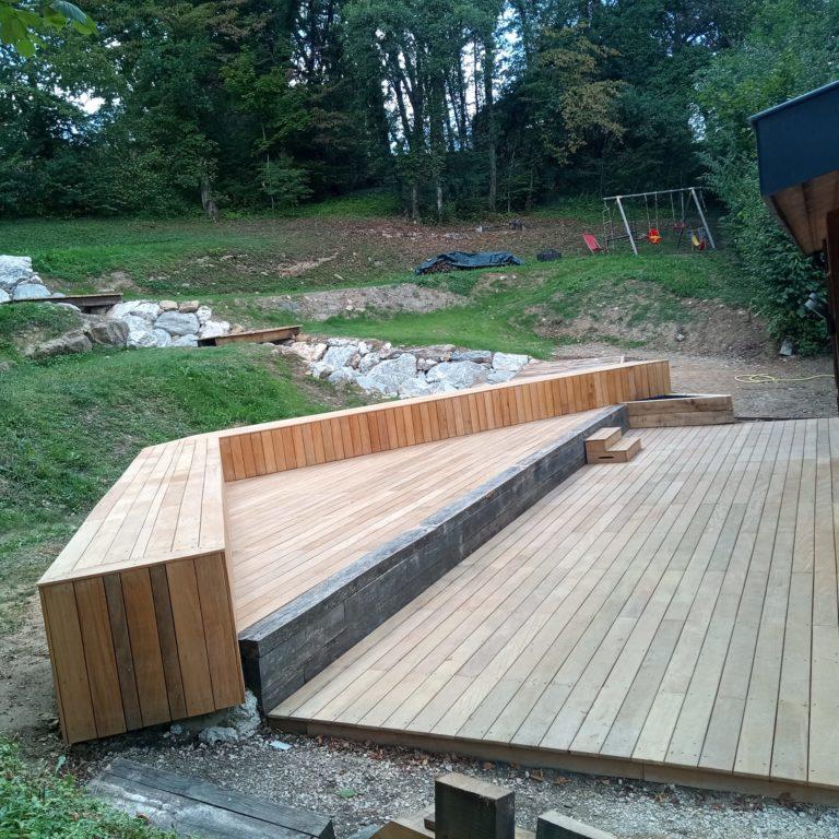 Am nagement D une Terrasse Bois Et Passerelles Menthon Saint Bernard am-nagement-d-une-terrasse-bois-et-passerelles-menthon-saint-bernard
